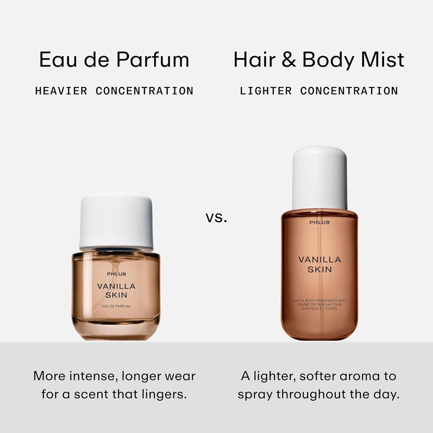 PHLUR Heavy Cream Body Mist – Hair and Body Mist & Body Spray Marshmallow, Whipped Cream, Jasmine, Coconut & Vanilla Body Spray (8 FL Oz)