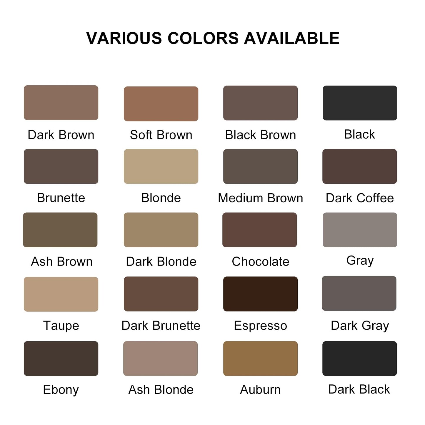 LAVONE Eyebrow Stamp Pencil Kit - Waterproof Eyebrow Pencil, Eyeliner, Pomade, Dual-ended Brush - Dark Blonde