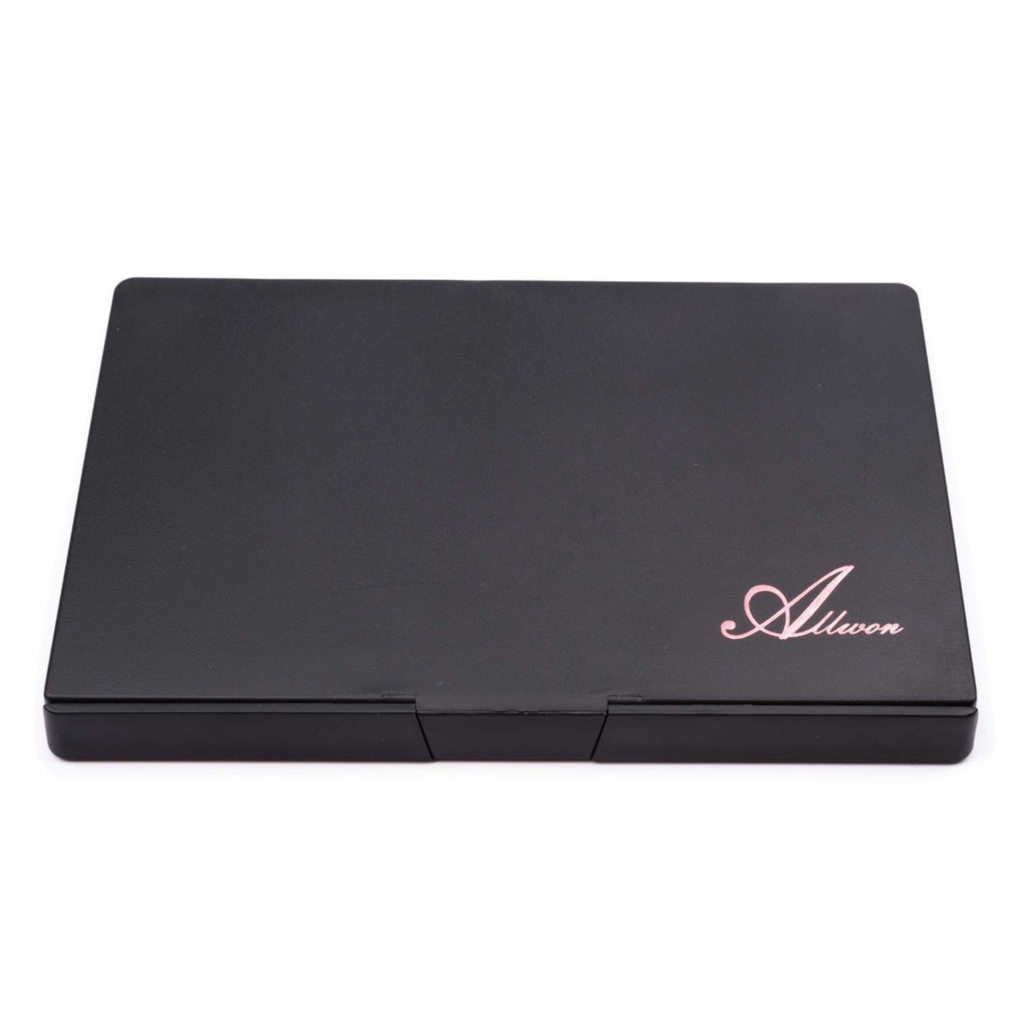 Empty Magnetic Plastic Eyeshadow Makeup Palette with 15Pcs Adhesive Empty Palette Metal Stickers for Eyeshadow Lipstick Blush Powder