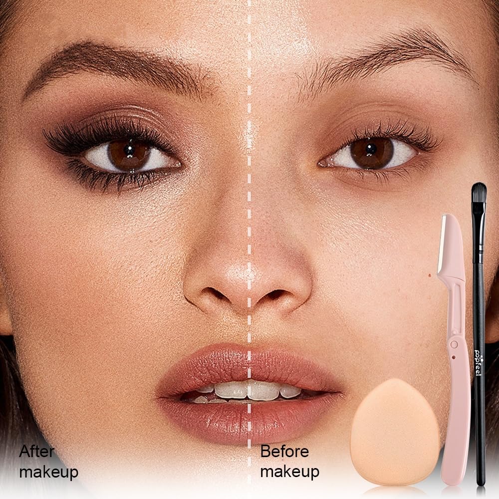 All in One Eyeshadow Palette Makeup Set, Makeup Kit with Earth Tone Eyeshadow Palette, Mascara, Concealer Palette, Lip Gloss,Travel Makeup Bundle Holiday Surprising Makeup Box for Women Girl