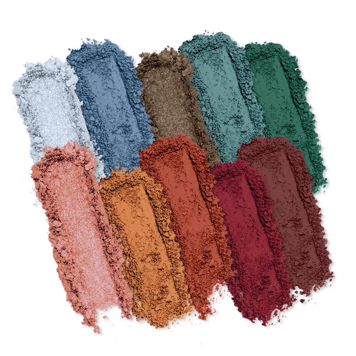 Profusion Cosmetics 10 Shade Eyeshadow Palette - High Pigmented Multi-Finish Colors, Vegan & Cruelty-Free, Create Stunning Looks On-the-Go - Travel-Friendly & Versatile Makeup, Meadow