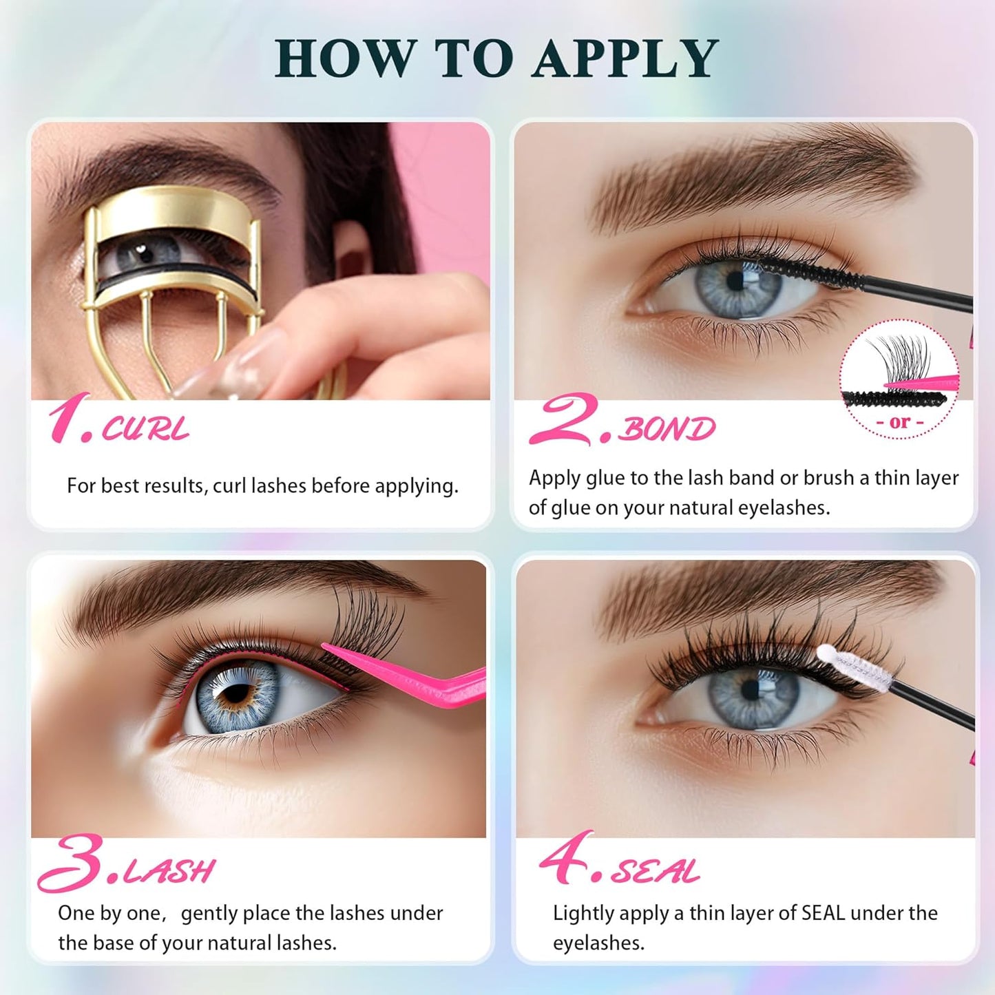 Lash Clusters Wispy - Lash Clusters,30D 40D Lash Clusters For Natural Look WideSpan 8-16MM Eyelash Clusters D Curl Lash Clusters For DIY Lashes At Home