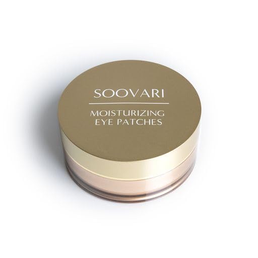 Moisturizing Eye Patches, 60 pcs, 24K Gold Infused, Reduce Dark Circles, Puffy Eyes, Wrinkles, Under Eye Bags. Under Eye Mask, Made in Korea