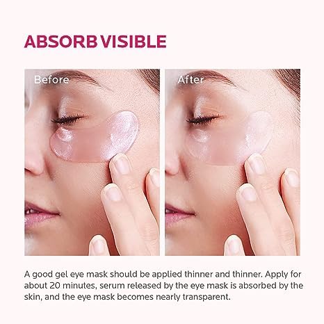 ZealSea 30 Pairs Under Eye Masks for Dark Circles and Puffy Eyes - Hydrating Eye Patches, Gel Eye Patches Eye Bags Treatment for Women - Cling to Eye Moisturizing Lighten Fine Lines