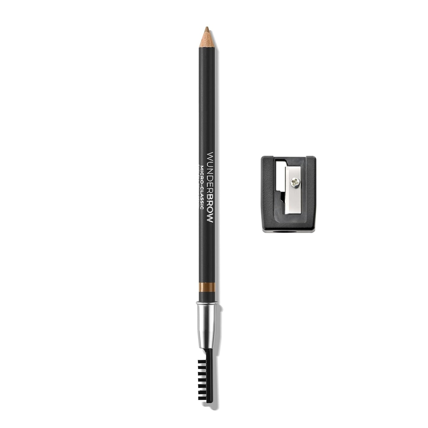 Wunderbrow Micro-Classic Brow Pencil, 2.5mm tip for precision filling, Sharpener Included, Vegan and Cruelty Free (Blonde)