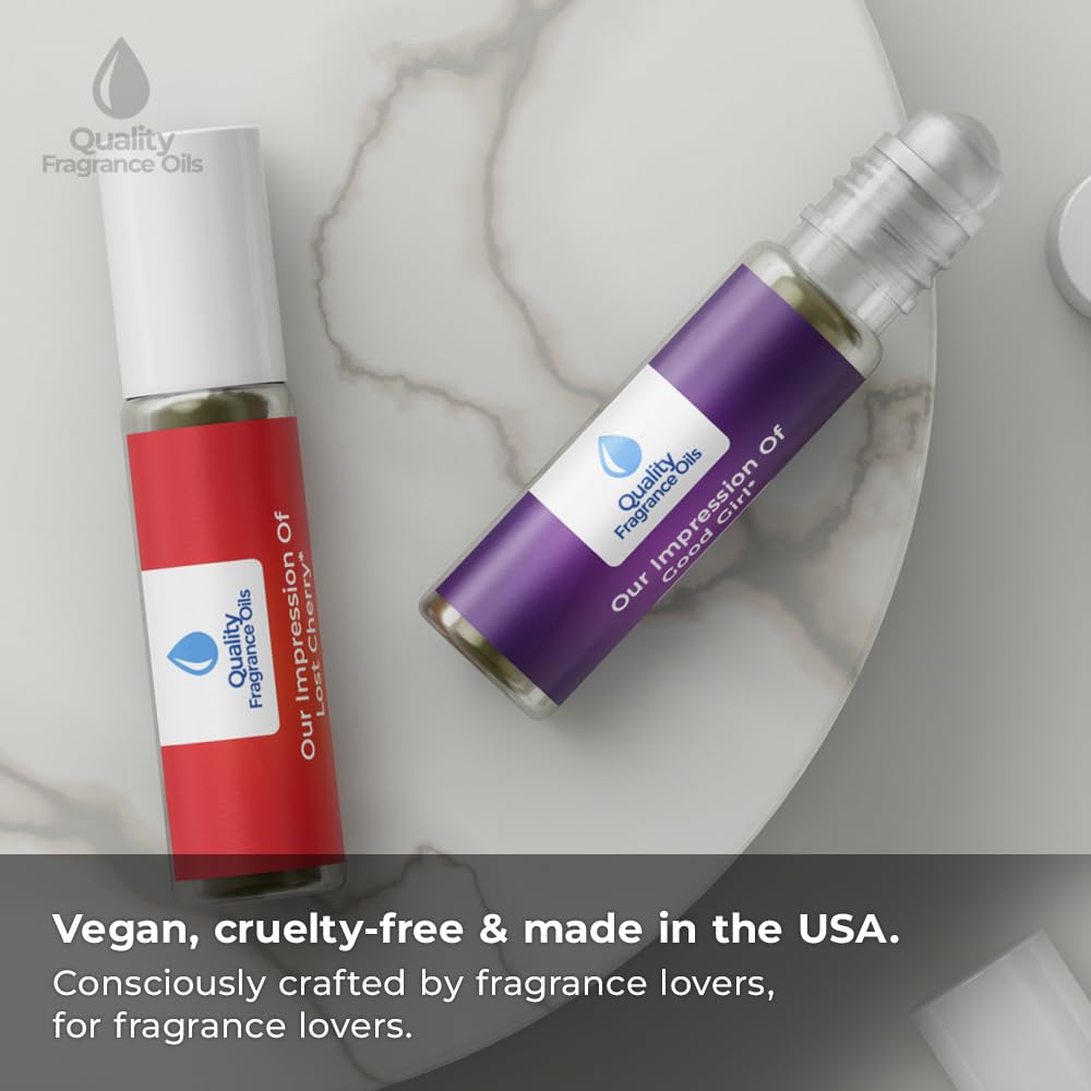 Quality Fragrance Oils' Hypnose Impression #278 | Long-Lasting Perfume Oil, Alcohol-Free, Strong Scent, 10ml Roll-On | Affordable Alternative to Designer Fragrances
