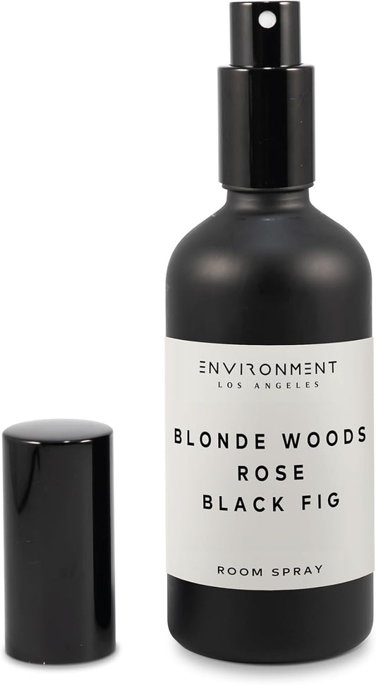 ENVIRONMENT Inspired by 5-Star Hotels EDT Room Spray, 100ml Air Freshener (Blonde Woods | Rose | Black Fig) Home Fragrance Accessories, Room Perfume, Room Deodorizer, Vegan & Cruelty-Free