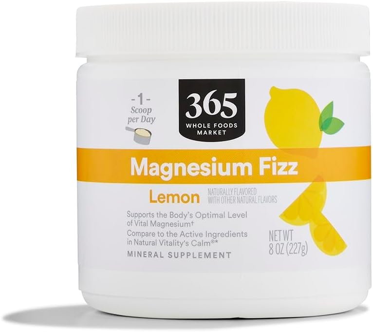 365 by Whole Foods Market, Magnesium Lemon Fizz, 8 OZ
