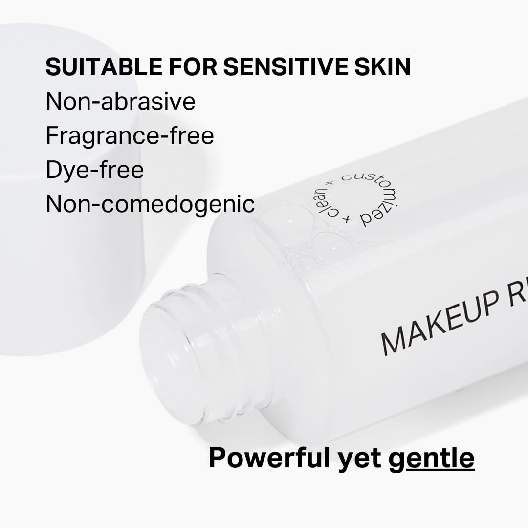 Y’OUR Soothing Makeup Remover: Micellar Cleansing Water for Sensitive Skin; Removes Oil & Sebum; Gentle, Vegan & Non-Irritating; With Fruit Extracts & Aloe Vera. Made in USA. 4 fl oz (120 mL)