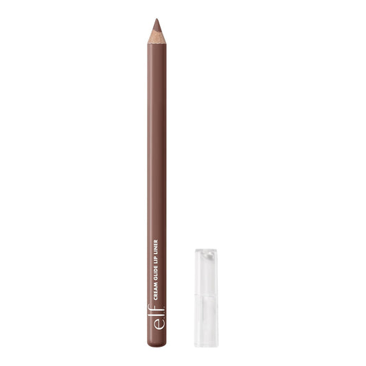 e.l.f. Cream Glide Lip Liner, Highly-Pigmented Pencil For Shaping & Sculpting Lips, Semi-Matte Finish, Vegan & Cruelty-Free, Espresso Martini