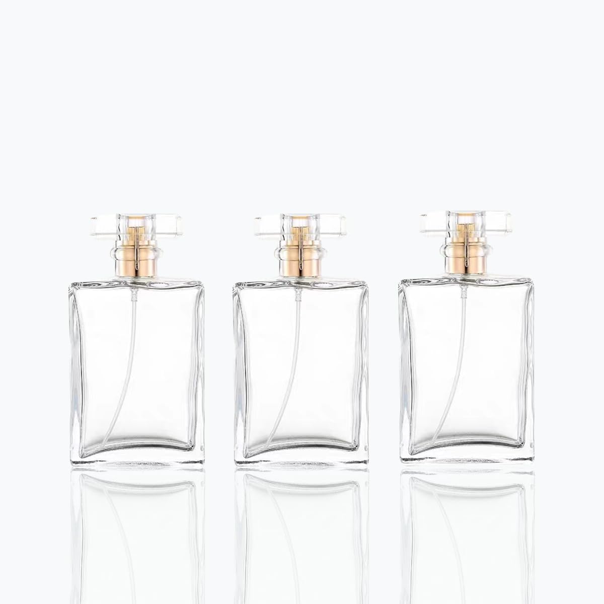 3 Pcs Perfume Bottle Atomizers,1 oz Refillable Fine Mist Sprayer Empty Fragrance Bottles Portable Travel Perfume Dispenser Containers for Essential Oil perfumery(30ml)