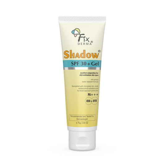 Fixderma Shadow SPF 30 Gel Sunscreen | Sunscreen & Broad SpectrumUVA and UVB Protection