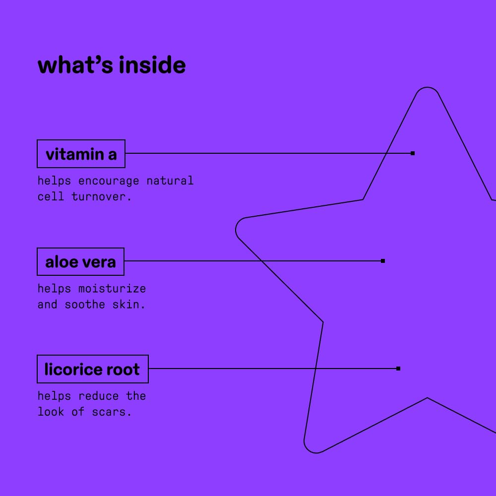 Starface Hydro-Star Recovery BIG PACK, Hydrocolloid Patches with Aloe Vera and Vitamin A, Helps Soothe and Protect Skin After Picking (96 Count)