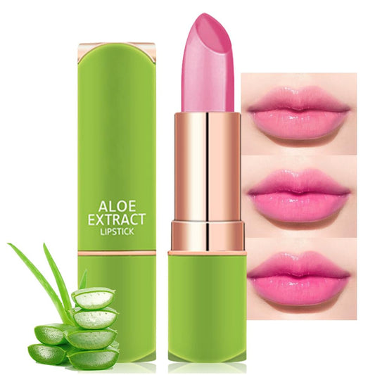 Jelly Color Changing Lipstick Queen,Mood Moisturizer Long Lasting Lip Care Lip Balm Magic Waterproof Lip Gloss Glossly Makeup Lipstick Set for Women (1pc dancing fuchsia)