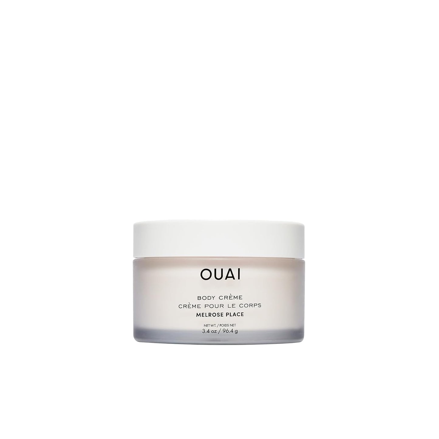 OUAI Body Cream Travel Size, Melrose Place - Hydrating Whipped Body Cream with Cupuaçu Butter, Coconut Oil & Squalane - Softens Skin and Delivers Healthy-Looking Glow - Sulfate Free Skin Care (3.4 Oz)