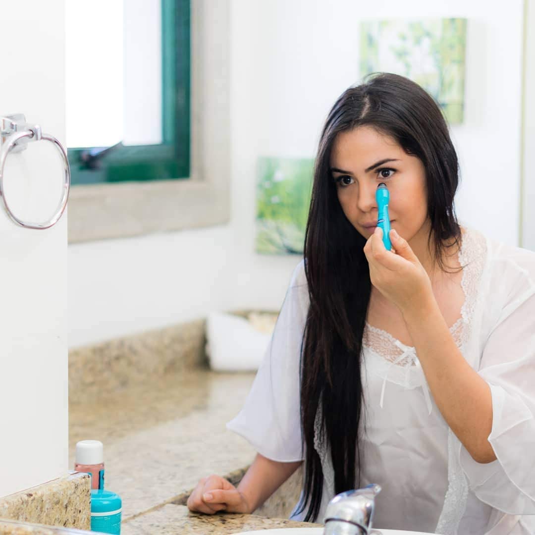 Dermisa Eye Roller for Puffy Eyes - Anti-Puff Dark Circle Under Eye Treatment Serum with Caffeine & Peppermint for Bright, Healthy Skin - Paraben, Fragrance, Dye and Oil Free - Pack of 3