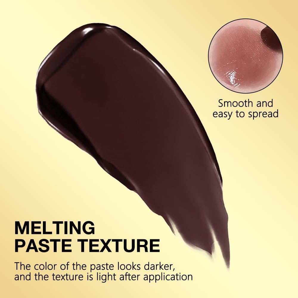 2Pcs Honey Tinted Lip Balms Lip Stain, Sheer Hydrating Lip Skin Tint, Gloss Balm Moisturizing Lip Color for All Skin Tones, Nourishing Lip Balm with a Hint of Natural Black Cherry Tint