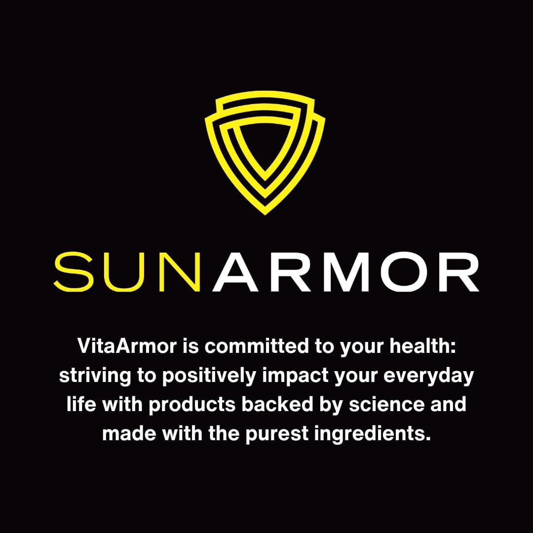 SunArmor Advanced with Nicotinamide and Powered by Polypodium Fights The Signs of Photoaging, Use with Sunscreen, Dermatologist Developed, 120 Capsules