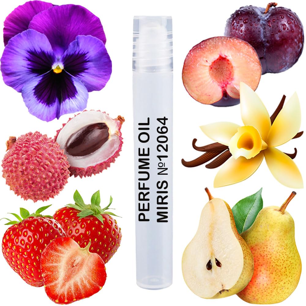 MIRIS Perfume Oil No. 12064, Inspired by Ocean Lounge, Long-Lasting Women Roll-On, Rollerball 0.34 Fl Oz / 10 ml