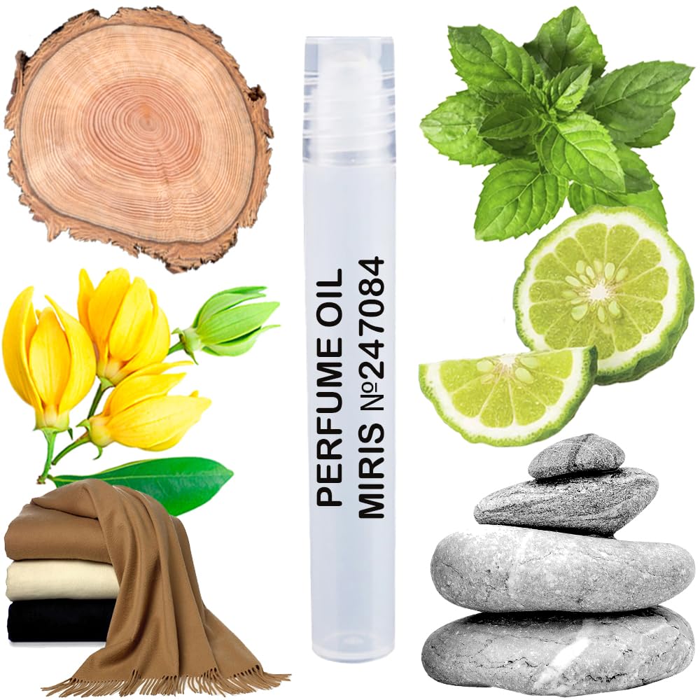 MIRIS Perfume Oil No. 247084, Inspired by Beach Hut, Long-Lasting Women Roll-On, Rollerball 0.34 Fl Oz / 10 ml