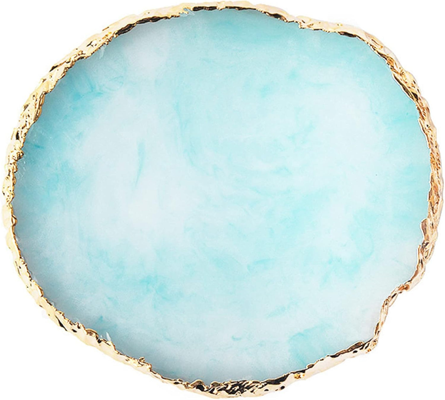 1 Piece Nail Art Palette Nail Polish Palette Mixing Palette Makeup Plate Nail Plates for Nail Art Nail Tip Holder Nail Art Display (1 Blue)