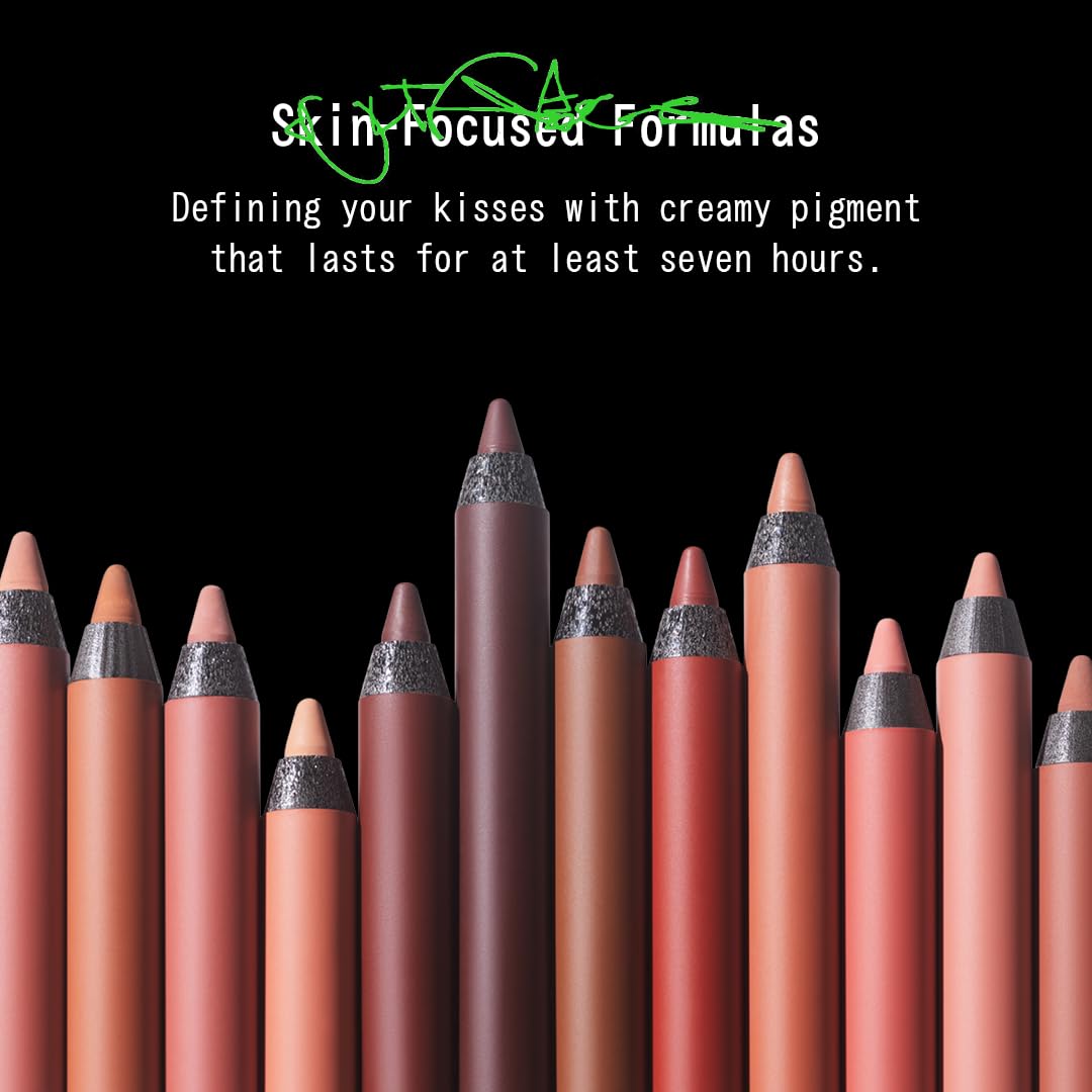 about-face Matte Fix Lip Pencil False Alarm – Long-Wear, Creamy Matte Lip Liner with Hyaluronic Acid & Vitamins C & E – Vegan, Cruelty-Free, Clean Beauty – 0.042 oz (Terracotta Rose)