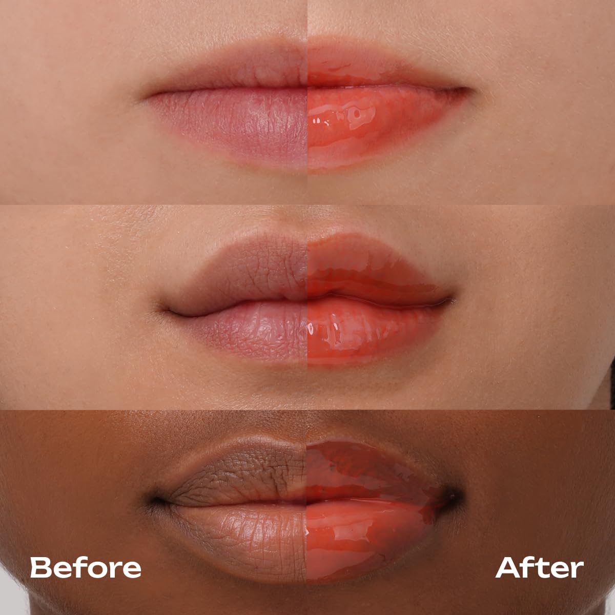 PDRN Tinted Lip Serum – High Gloss Ultra Hydrating Natural Glow, Non-Sticky Volumizing Color Glaze with Long-Lasting Shine, Nourishing Moisturizing Repair for Chapped Lips (0.34 oz)