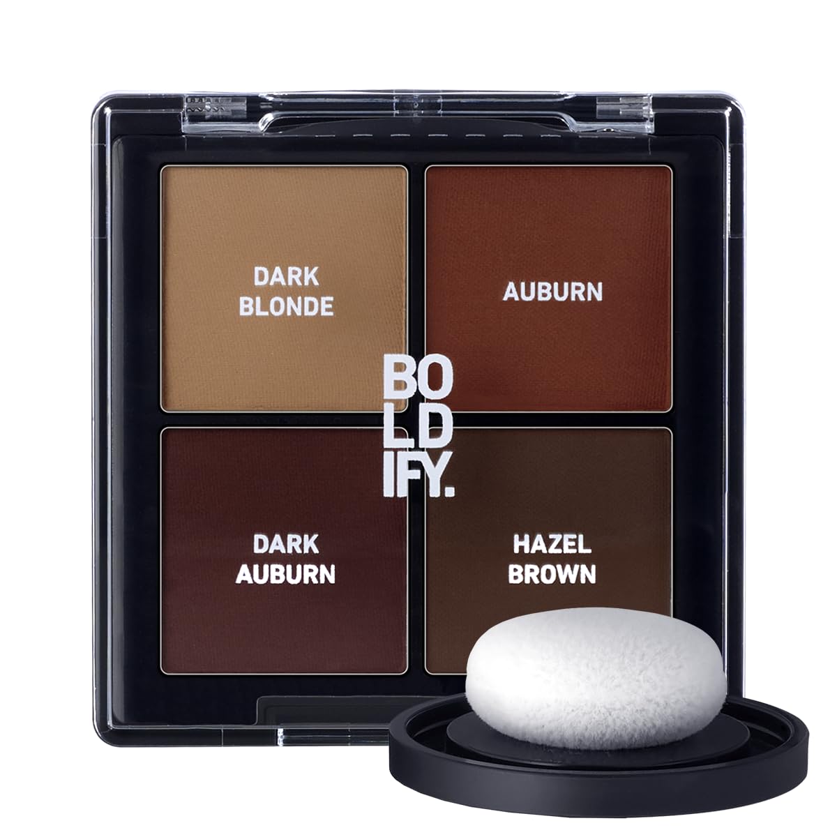 BOLDIFY Hairline Powder Color Sample Kit - Root Touch Up Hair Color for Gray Coverage - Bald Spot Concealing Hair Powder for Women & Men - 48-Hour Stain-Proof - Reds