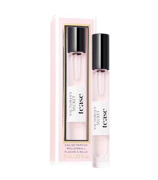 Victoria's Secret Tease Eau de Parfum Travel Spray, Notes of White Gardenia, Anjou Pear & Black Vanilla, Mini Perfumes for Women (0.23 oz)