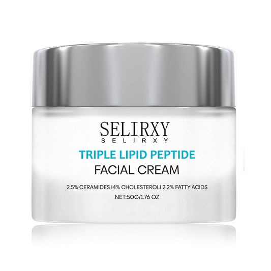 Nodfens Triple Lipid Peptide Cream for Anti-Aging, Restores & Repairs Mature Skin for Radiant, Smooth Complexion - Advanced Strength Recovery Face Moisturizer Cream