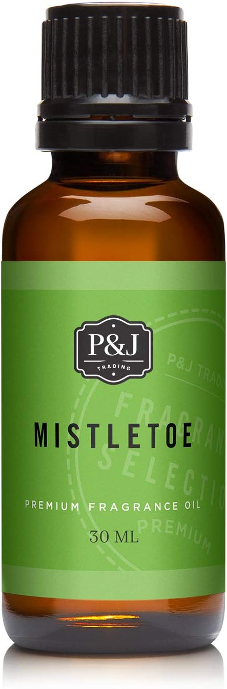 P&J Trading - Mistletoe Scented Oil 30ml - Fragrance Oil for Candle Making, Soap Making, Diffuser Oil