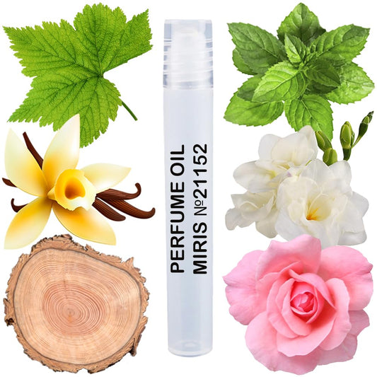 MIRIS Perfume Oil No. 21152, Inspired by Arm Se, Long-Lasting Women Roll-On, Rollerball 0.34 Fl Oz / 10 ml