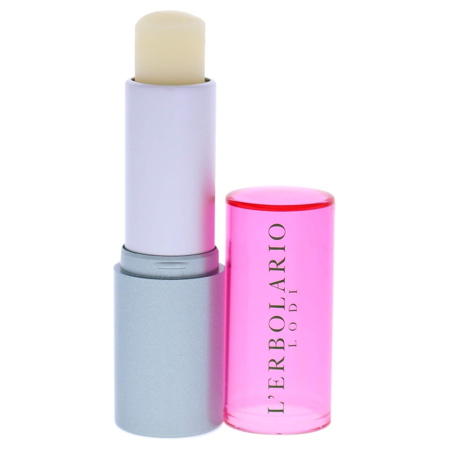 L'Erbolario Rose Lip Balm Treatment – Lip Moisturizer with Provence, Damask and Musk Rose – Softens and Smooths with Delicate Floral Scent - 0.18 oz