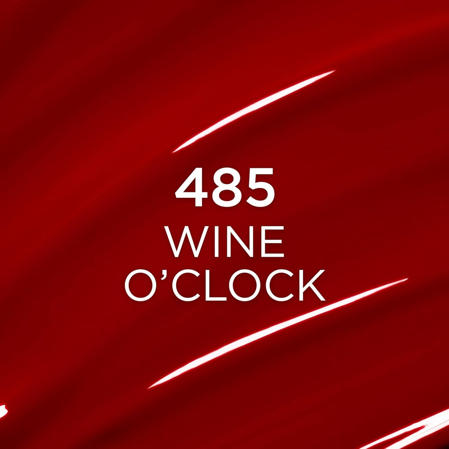 L'Oreal Paris Plump Ambition Hyaluron Lip Oil, 24 HR Lip Gloss with Hyaluronic Acid, Volumizing Formula with Glass-Like Shine, Wine O'clock 485, 0.16 Fl Oz