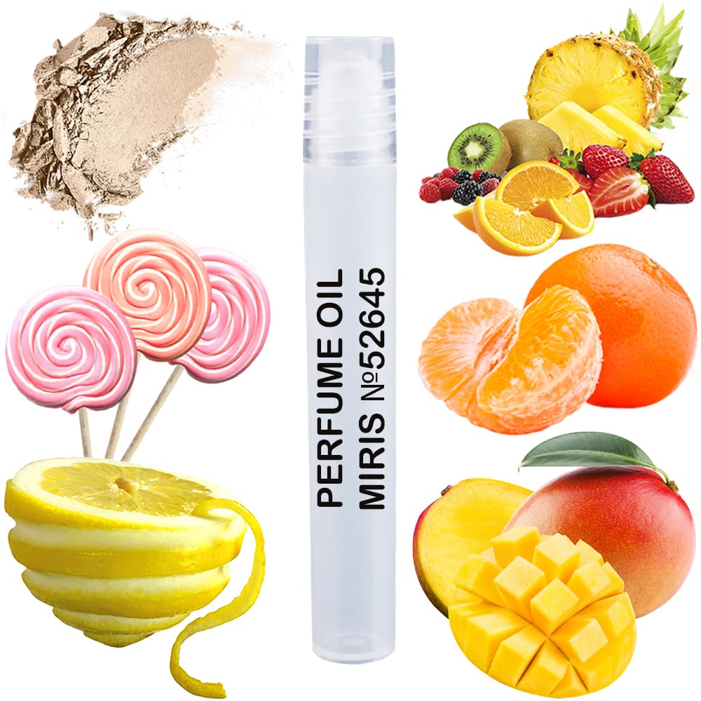 MIRIS Perfume Oil No. 52645, Inspired by Al Rayhan, Long-Lasting Unisex Roll-On For Women and Men, Rollerball 0.34 Fl Oz / 10 ml