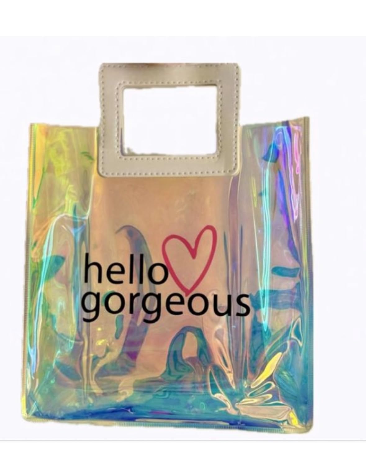 White Barn - Bath and Body Works - Gift Set 2 Piece Bundle - with Gift Bag HELLO GORGEOUS (SweetHeart Cherry)