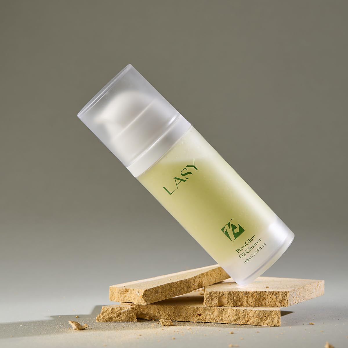 L.ASY ProxiGlow O2 Cleanser (3.4 fl.oz) – Oxygen-Infused Hydrating Facial Wash