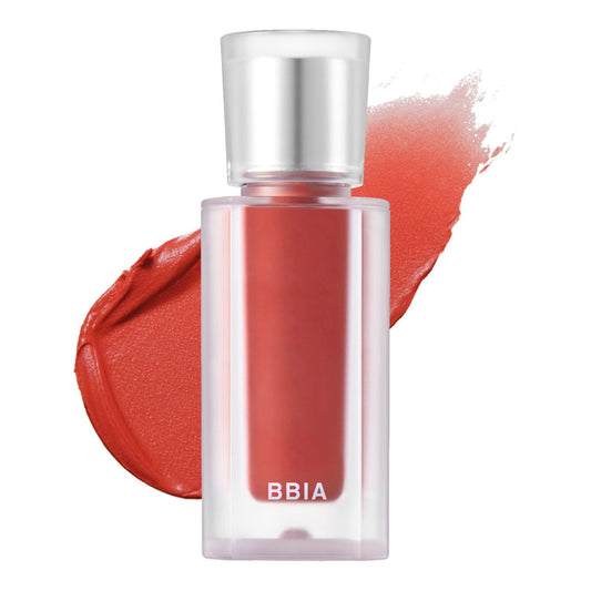 BBIA Last Velvet Tint NEW - Soft Creamy Matte Finish Lip Stain, Blur Effect & Velvety Texture, Long-Lasting, High Pigment, Non-Drying, Vegan, Korean Lip Makeup (V04 EXTRA MOOD, Pack of 1)