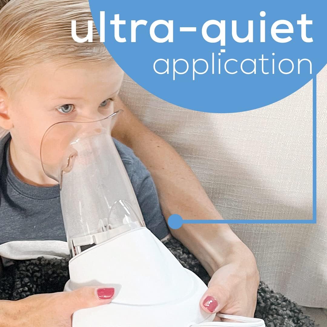 Beurer SI30 Steam Inhaler for Sinus Congestion & Allergies, Drug-Free, Quick 3-5 Minute Setup, Ultra-Quiet, Face Steamer with Variable Steam Control, Universal Mask