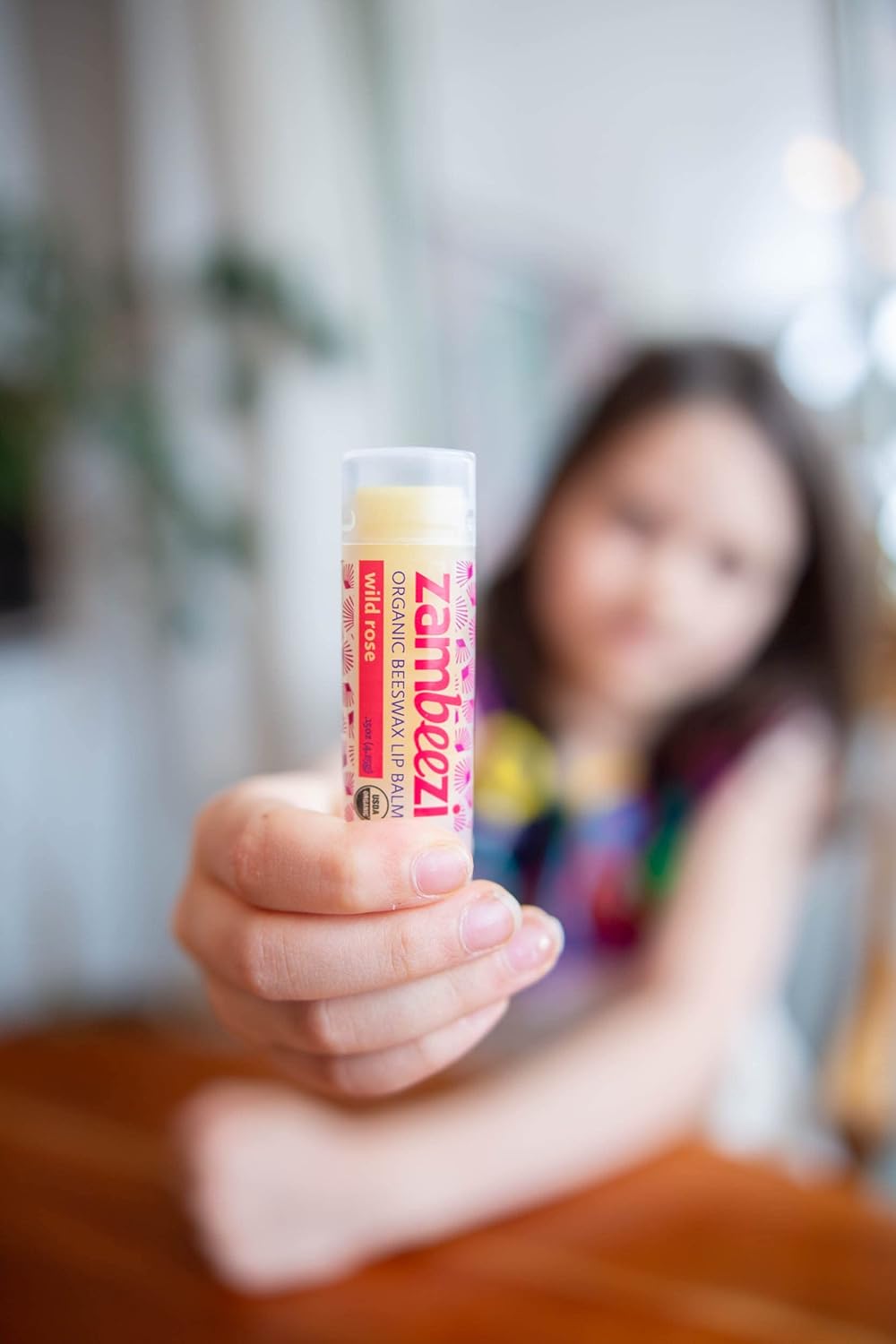 Fair Trade, Organic Beeswax Lip Balm - CORE 4 Pack (Wild Rose, Tangerine, Sweet Basil and Lemongrass) - Ethically Sourced