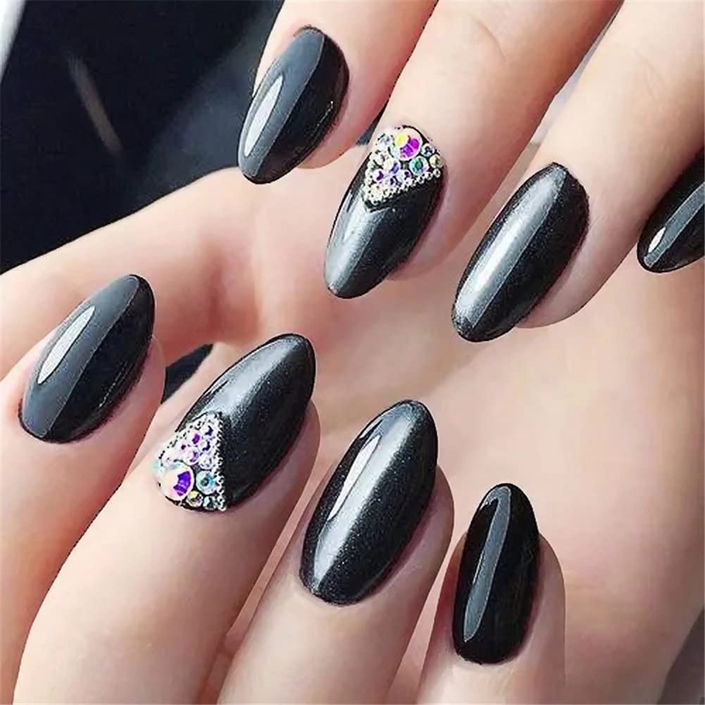 1000 Pieces SS20 5mm Flatback Rhinestones AB Clear Round Gems Crystals for Nail Art DIY Crafts Clothes Shoes Bags （Transparent Dark Green AB）