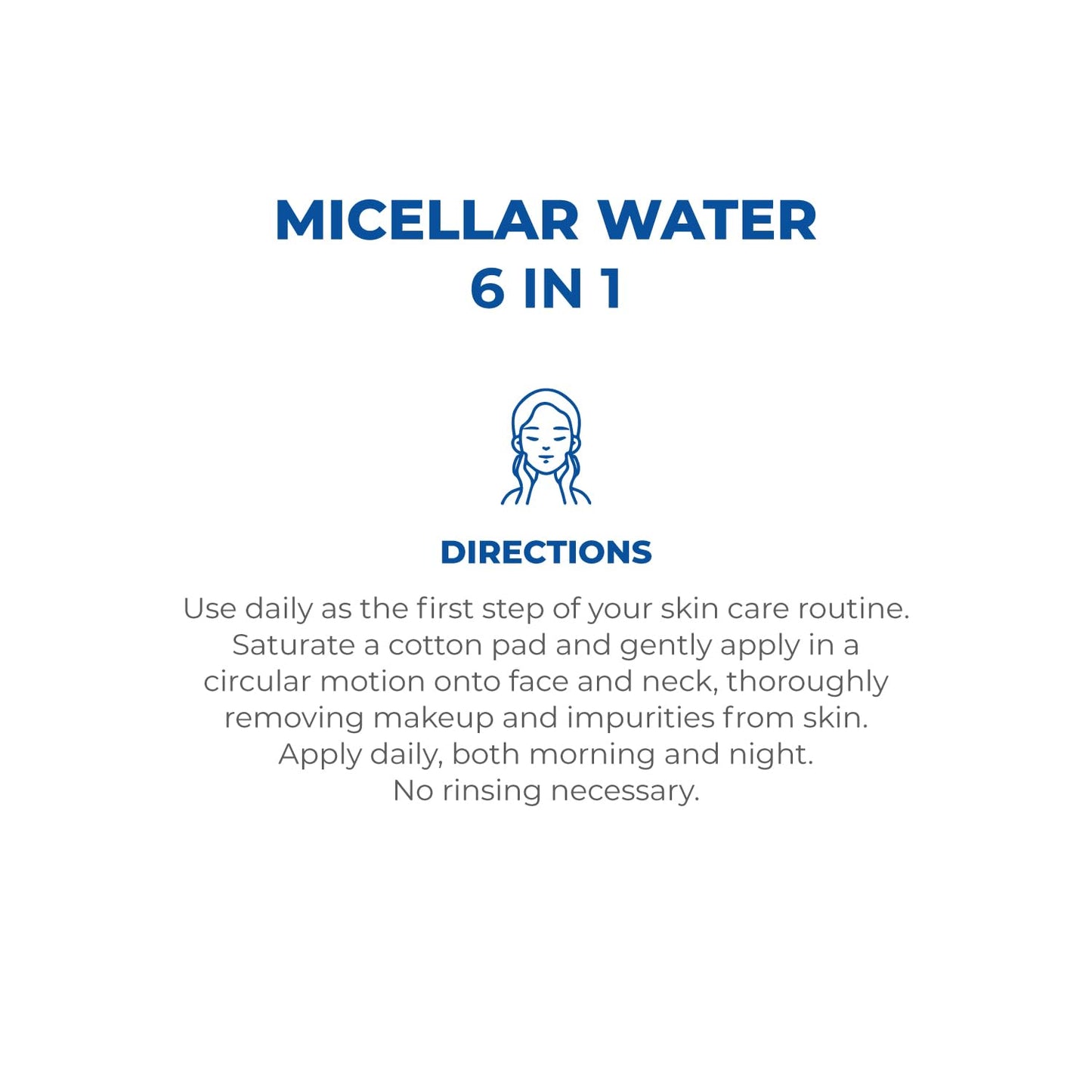 Dermaglos Micellar Water for All Skin Types Even Sensitive | All In 1 Hydrating Facial Cleanser & Makeup Remover, Brightening, Soothing, Gentle Face Toner | Alcohol-Free Formula | 13.52 Fl Oz