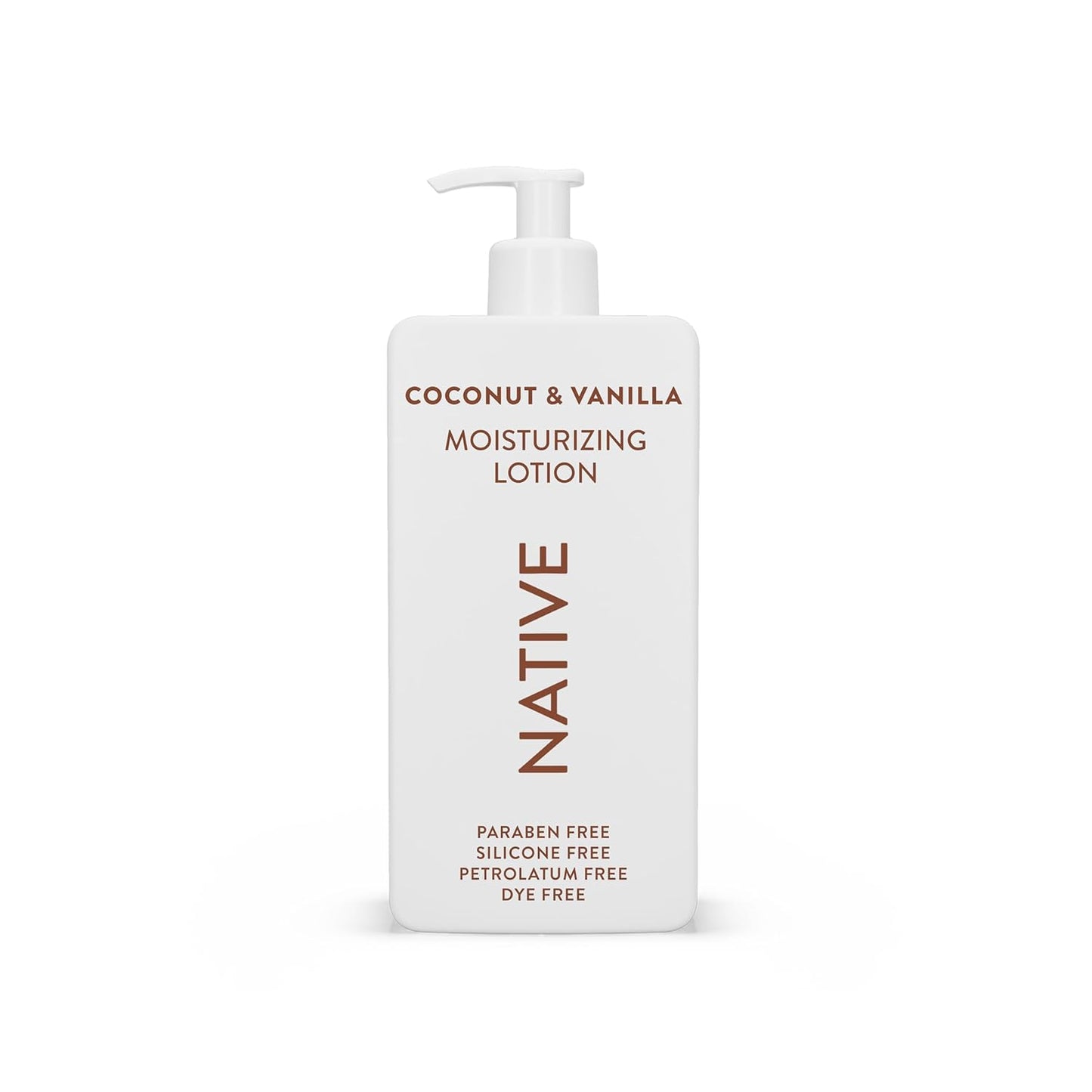 Native Body Lotion Contains Naturally Derived Plant-Based Moisturizers for Women and Men | Restores Dry Skin, Coconut & Vanilla, 16.5 fl oz