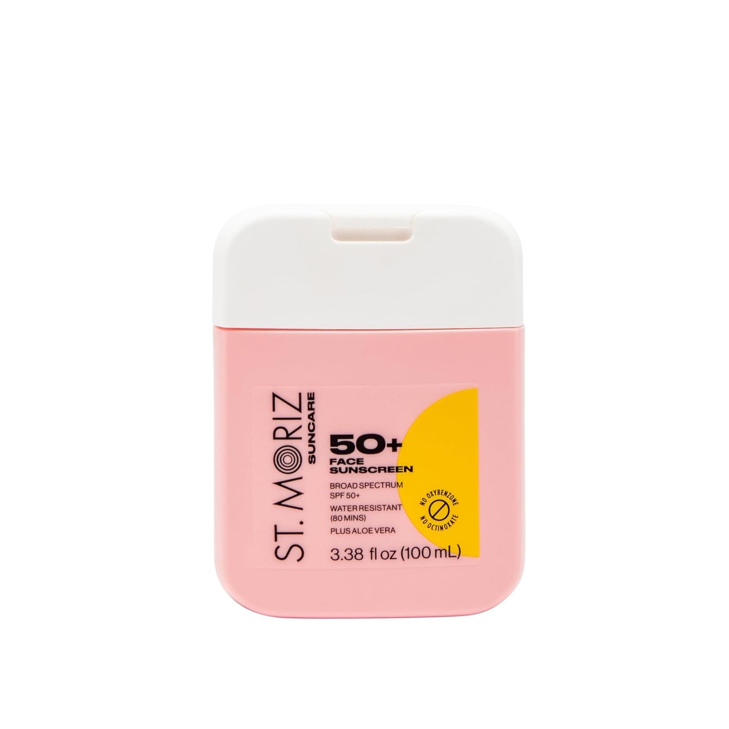 St Moriz Suncare SPF - Sunscreen - Broad Spectrum Protection Water Resistant Sunscreen Moisturizing Lotion + Vitamin E - Oxybenzone & Octinoxate Free - Vegan - Face, 50, Sun Protection Factor (SPF)