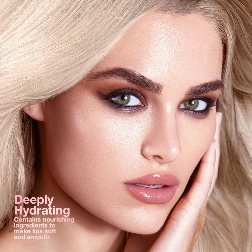 2Pcs Honey Tinted Lip Balms Lip Stain, Sheer Hydrating Lip Skin Tint, Gloss Balm Moisturizing Lip Color for All Skin Tones, Nourishing Lip Balm with a Hint of Natural Black Cherry Tint