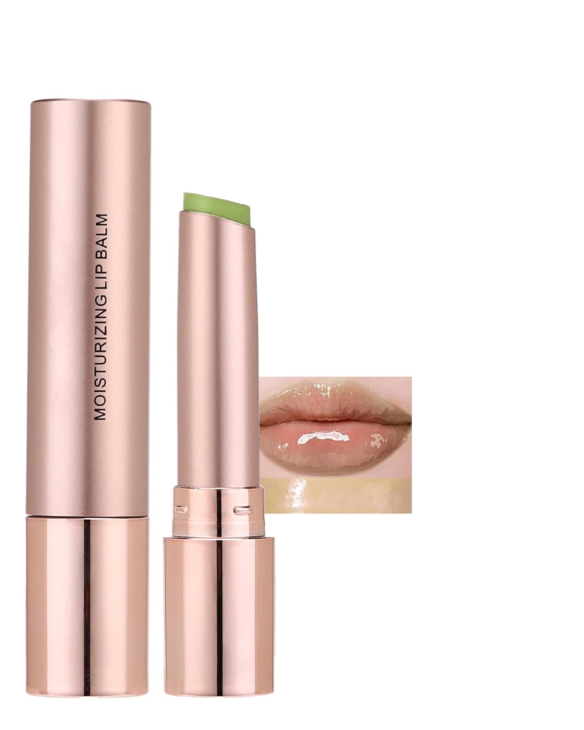 Moisturizing Lip Balm, Nude Sheer Lipstick Hydrating Clear Tinted Lip Gloss, Long Lasting Waterproof Liptint Balm Natural Non-Stick Lips Oil Stain,Glossy Lipcolor Juicy Finish for Dry Cracked Lips-02