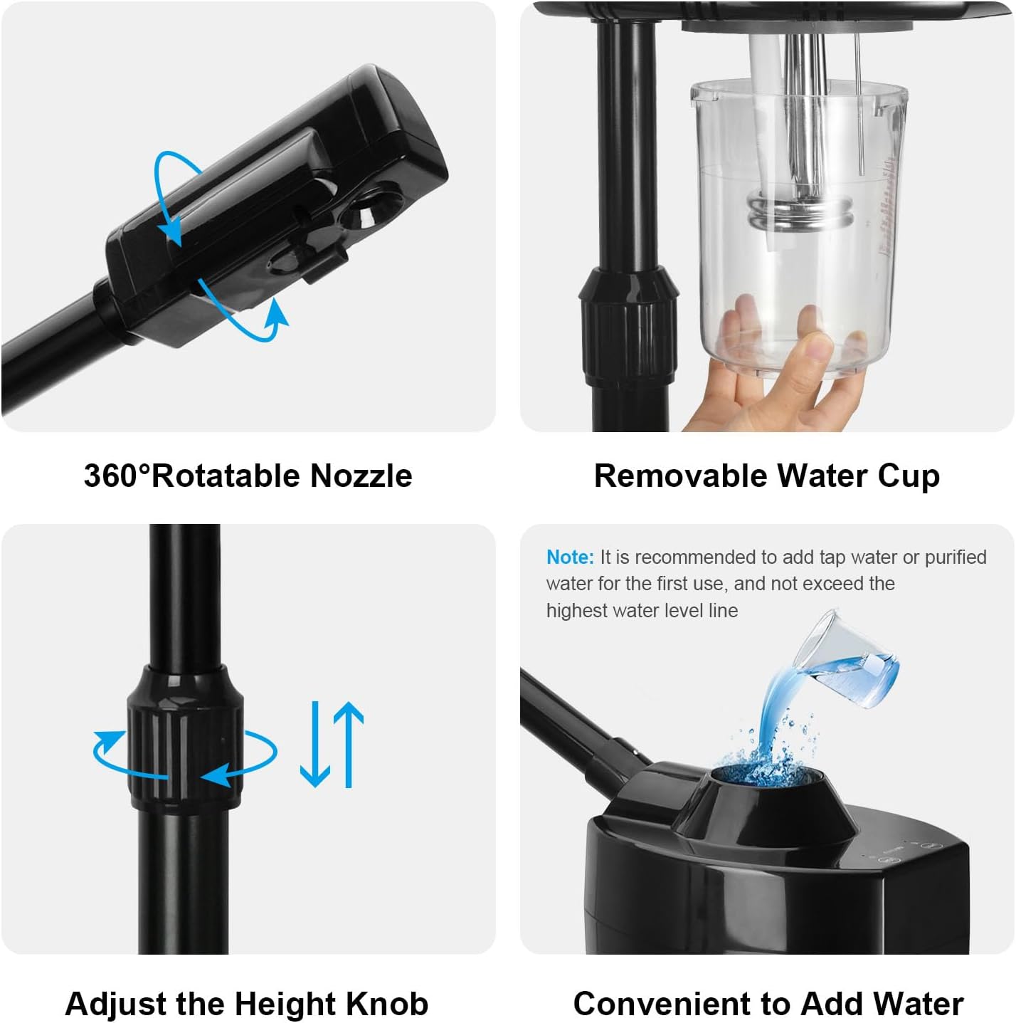 Professional Facial Steamer, Face Steamer with Hot Mist, Esthetician Facial Steamer Salon Spa Beauty Skin Care Equipment