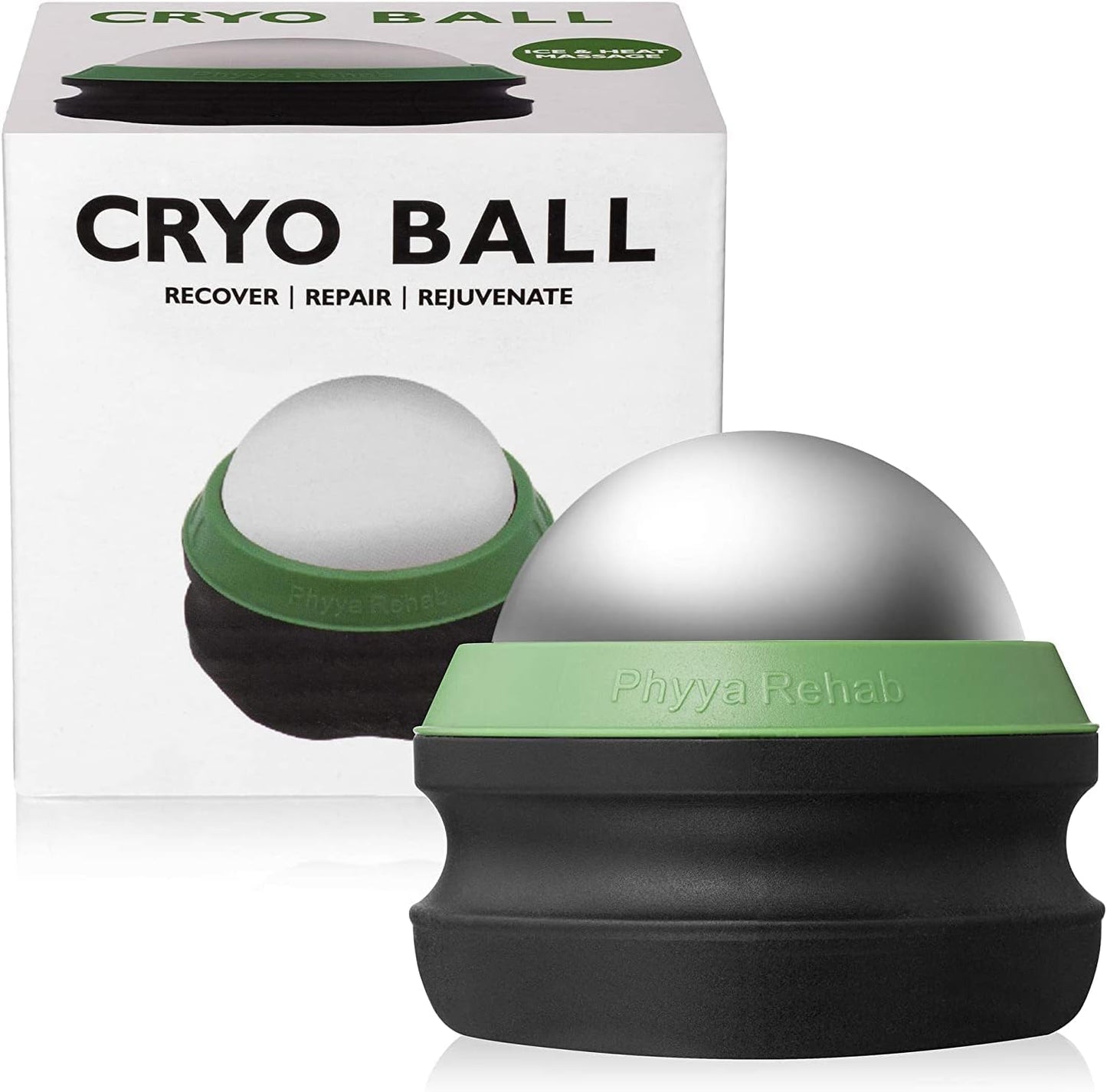 Massage Ice Roller Ball - Roller for Muscles Deep Tissue - Cold Therapy - Plantar Fasciitis Roller