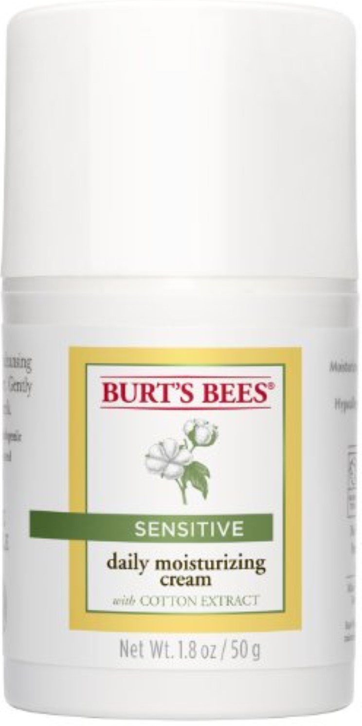 Burt's Bees Sensitive Daily Moisturizing Cream 1.8 oz (Pack of 4)
