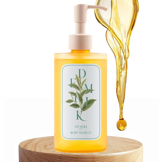 Hydrating Body Wash for Sensitive & Dry Skin, Green Tea Scent, Nourishing Shower Oil for Women, Winter Moisture Care, Sulfate-Free, Paraben-Free, Dye-Free, 10 fl oz